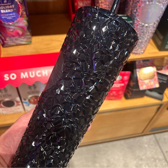 Starbucks Prism Navy Blue Gem Iridescent Cup Tumbler 24oz Venti Holiday 2024 NWT - Picture 5 of 12